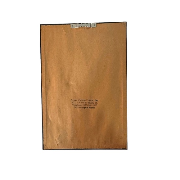 Vtg Cristina Saralegui Univision Professionally Framed Autographed Photo 5”x7” - Picture 7 of 10